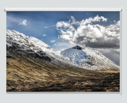 Printed Picture Photo Roller Blind Through The Magical Glen Coe Valley Scotland - RB1016 - Art Fever - Art Fever