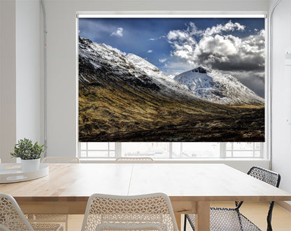 Printed Picture Photo Roller Blind Through The Magical Glen Coe Valley Scotland - RB1016 - Art Fever - Art Fever