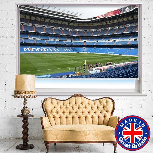 Real Madrid Stadium Santiago Bernabéu Printed Picture Photo Roller Blind - Art Fever - Art Fever