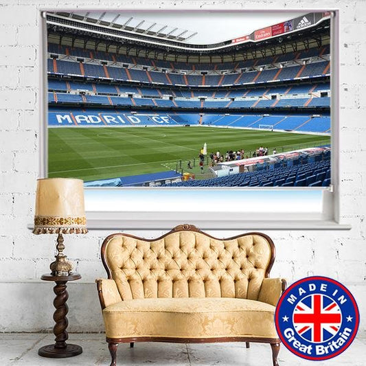 Real Madrid Stadium Santiago Bernabéu Printed Picture Photo Roller Blind - Art Fever - Art Fever
