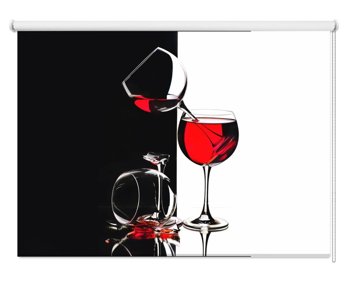 Red Wine Still Life Printed Picture Photo Roller Blind - 1X1097547 - Art Fever - Art Fever