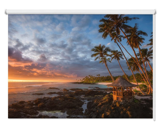 Return To Paradise Printed Picture Photo Roller Blind- 1X1239447 - Art Fever - Art Fever