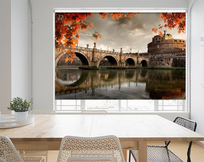 Roman Castle Of Saint Angelo In Italy Printed Picture Photo Roller Blind - RB1090 - Art Fever - Art Fever