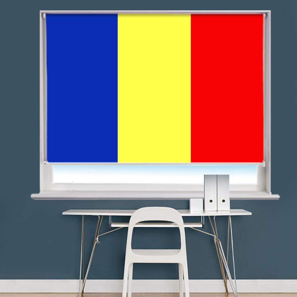 Romanian Flag Printed Picture Roller Blind - RB764 - Art Fever - Art Fever