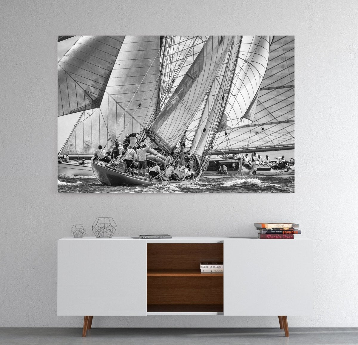 Sailboat Race Canvas Print Wall Art - 1X918185 - Art Fever - Art Fever