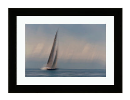 Sailing Boat Painting Effect Wall Art Framed Mounted Print Picture - 1X1805379 - Art Fever - Art Fever