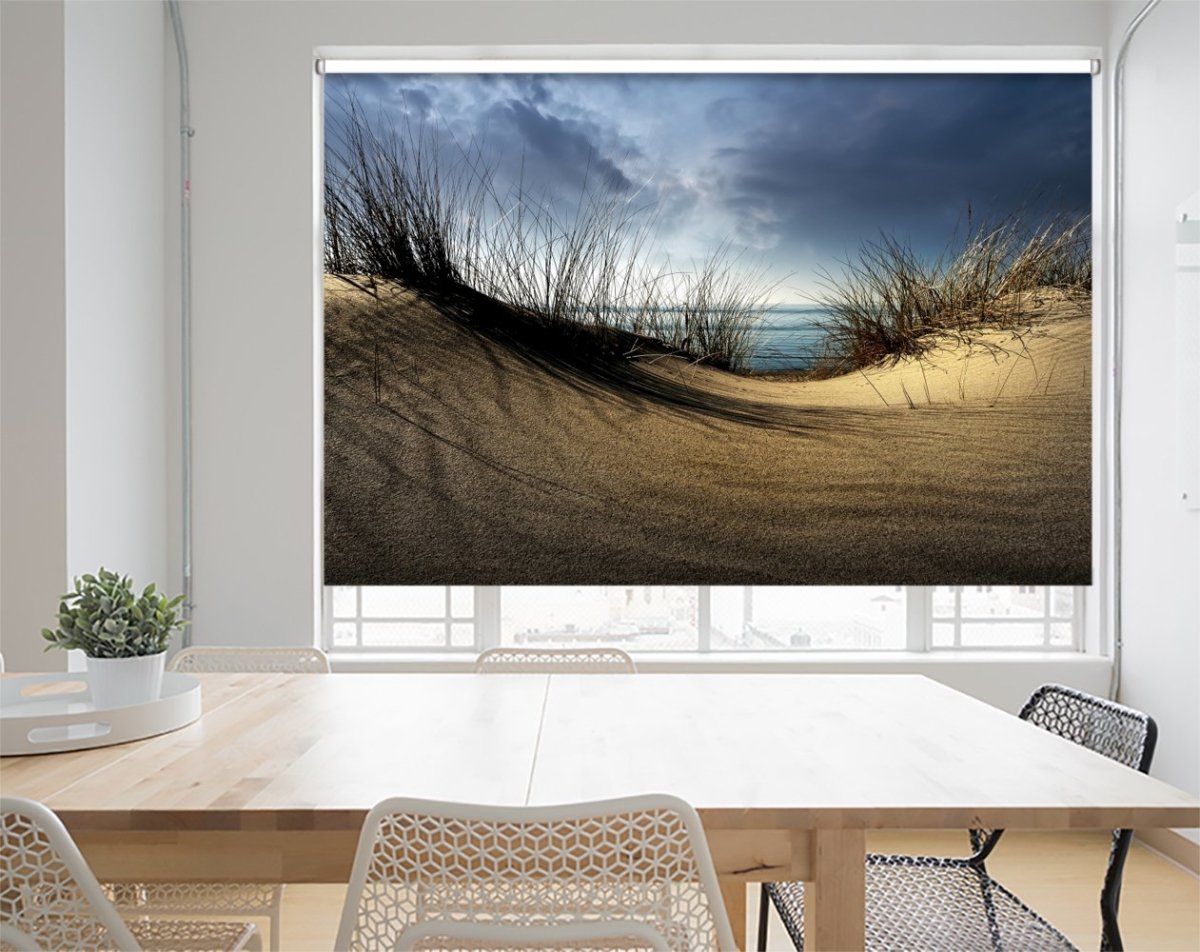 Sand Dunes on the Beach Printed Picture Photo Roller Blind- 1X42673 - Art Fever - Art Fever