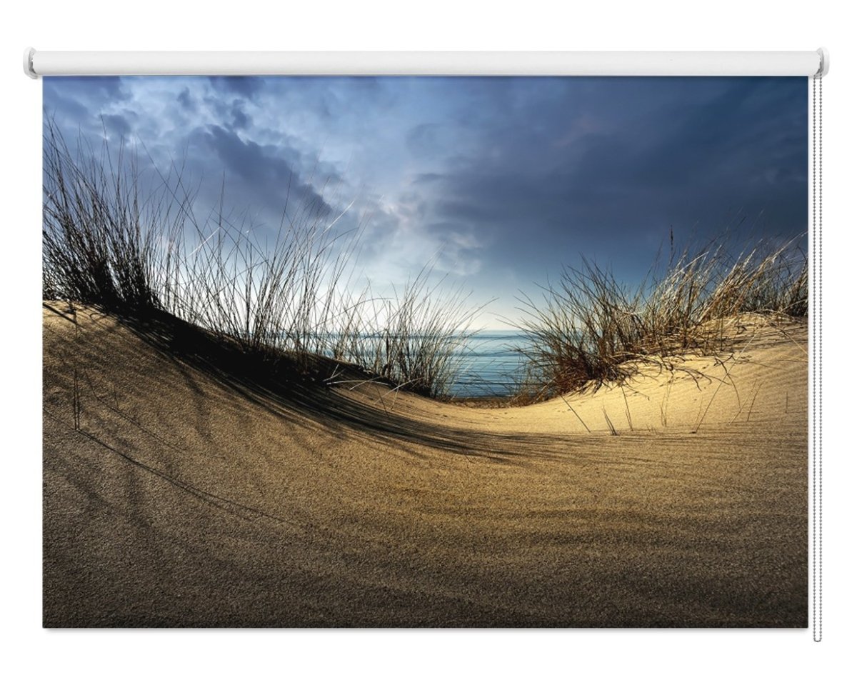 Sand Dunes on the Beach Printed Picture Photo Roller Blind- 1X42673 - Art Fever - Art Fever