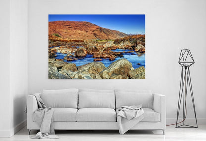 Sligachan Glen, Skye, Inner Hebrides, Highlands, Scotland Printed Canvas Print Picture - SPC222 - Art Fever - Art Fever