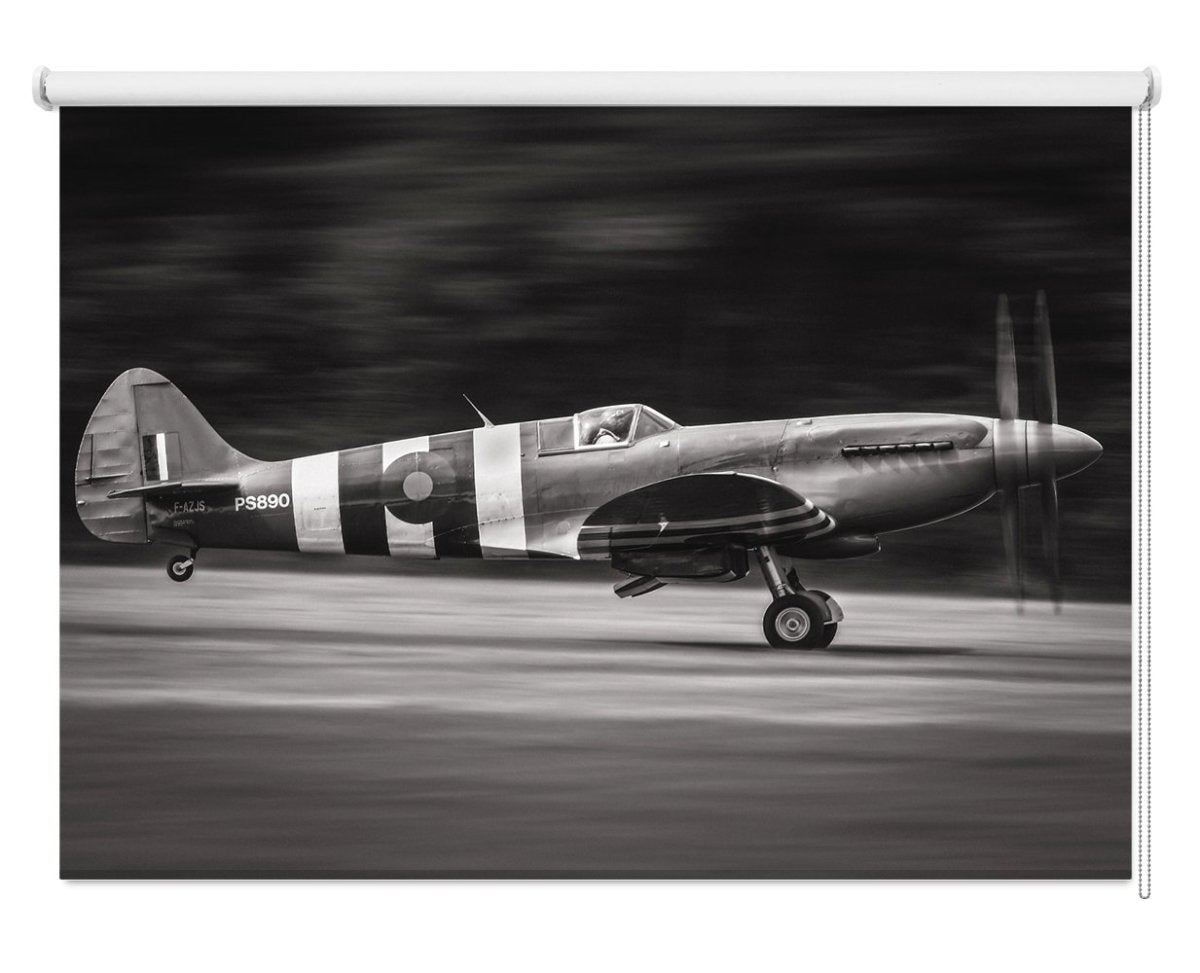 Spitfire Mk Xix Printed Picture Photo Roller Blind - 1X1149357 - Art Fever - Art Fever