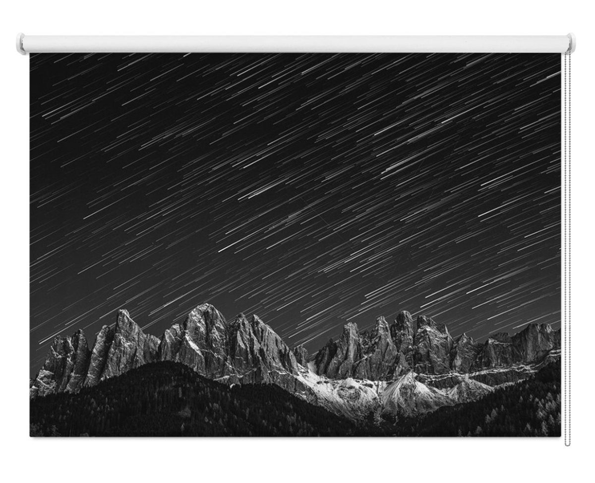 Starfall In The Dolomites Printed Picture Photo Roller Blind- 1X1059898 - Art Fever - Art Fever