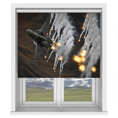 Starry night Military Air Show Printed Picture Photo Roller Blind - 1X2645341 - Pictufy - Art Fever