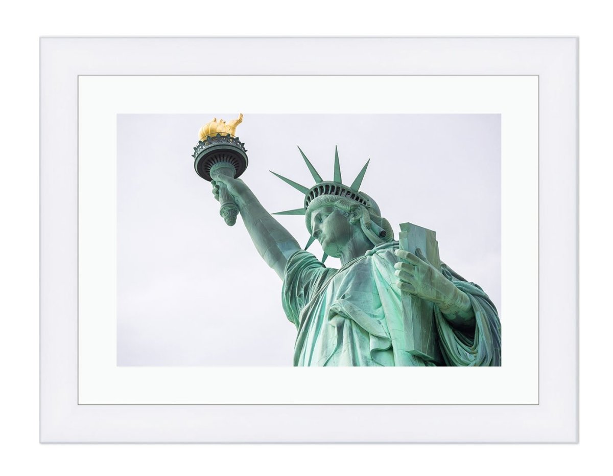 Statue of Liberty NYC Framed Mounted Print Picture - FP22 - Art Fever - Art Fever