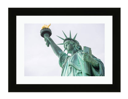 Statue of Liberty NYC Framed Mounted Print Picture - FP22 - Art Fever - Art Fever