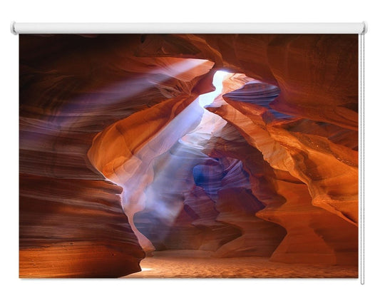 Sunlight through the Sandstone Canyon Printed Picture Photo Roller Blind - 1X40358 - Art Fever - Art Fever