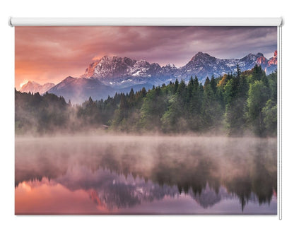 Sunrise At The Lake Printed Picture Photo Roller Blind - 1X796509 - Art Fever - Art Fever