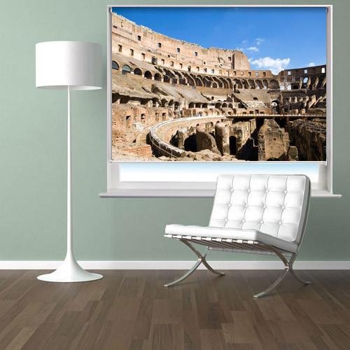 The ancient Colosseum Printed Picture Photo Roller Blind - RB291 - Art Fever - Art Fever