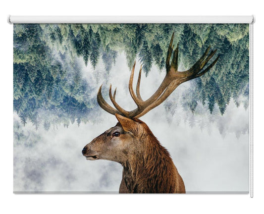 The Deer and the woods - 1X1802691 - Pictufy - Art Fever