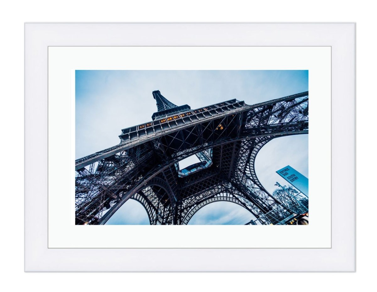 The Eiffel Tower In Paris Framed Mounted Print Picture - FP53 - Art Fever - Art Fever