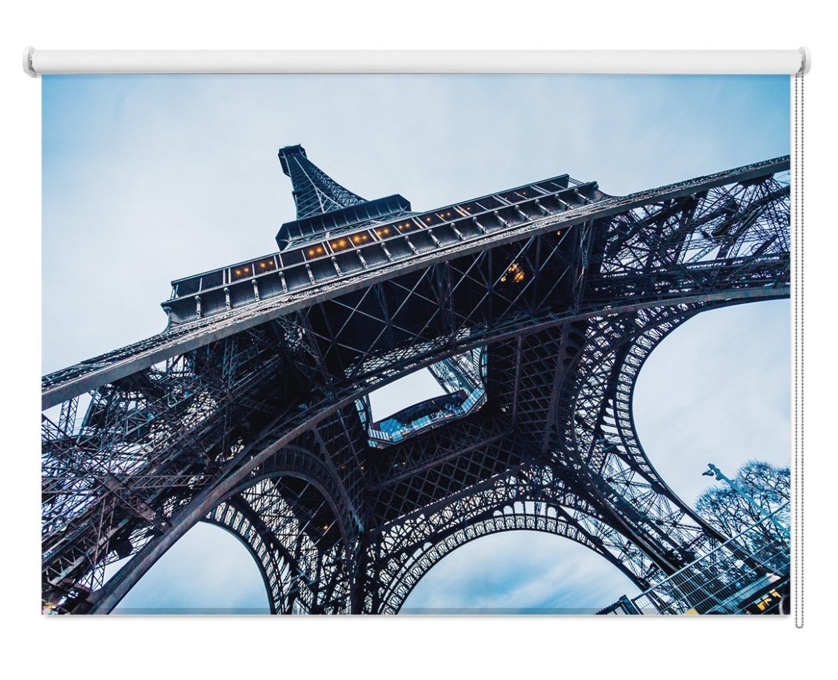 The Eiffel Tower In Paris Printed Picture Photo Roller Blind - RB1085 - Art Fever - Art Fever