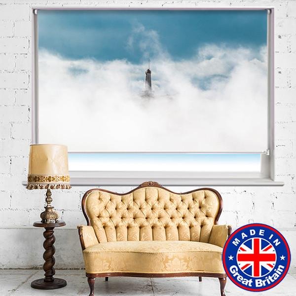 The Lonely Lighthouse Printed Picture Photo Roller Blind - RB563 - Art Fever - Art Fever