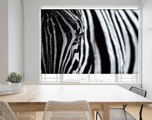 The Look of the Zebra Printed Picture Photo Roller Blind - 1X1151889 - Art Fever - Art Fever