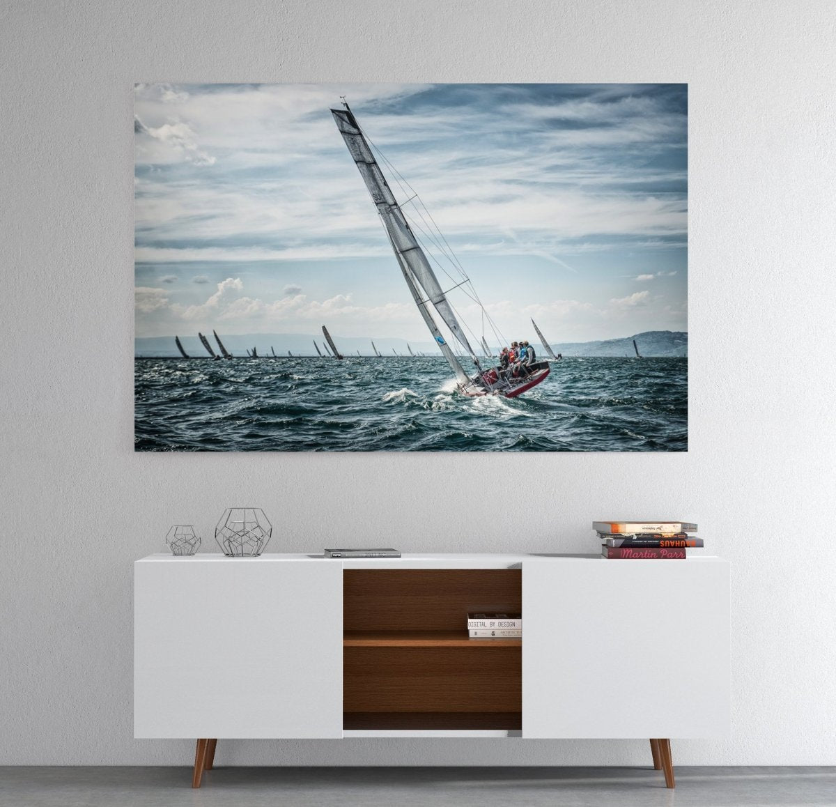 The Ocean Boat Race Canvas Print Wall Art - 1X627172 - Art Fever - Art Fever