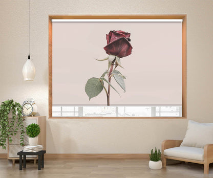 The Rose Floral Scene Printed Picture Photo Roller Blind - 1X2381756 - Art Fever - Art Fever