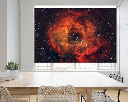 The Rose In The Sky Printed Picture Photo Roller Blind- 1X1269511 - Art Fever - Art Fever