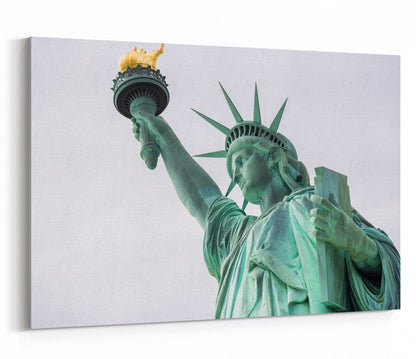 The Statue Of Liberty In New York City USA Printed Canvas Print Picture - SPC229 - Art Fever - Art Fever