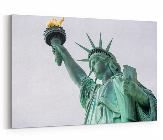 The Statue Of Liberty In New York City USA Printed Canvas Print Picture - SPC229 - Art Fever - Art Fever