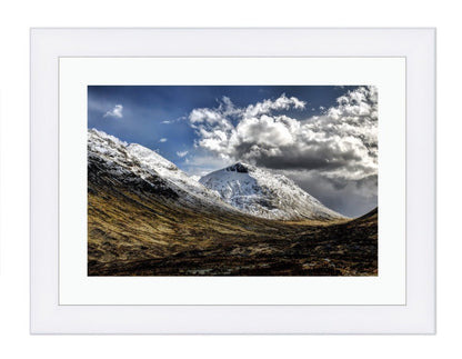 Through The Magical Glen Coe Valley Scotland Framed Mounted Print Picture - FP16 - Art Fever - Art Fever