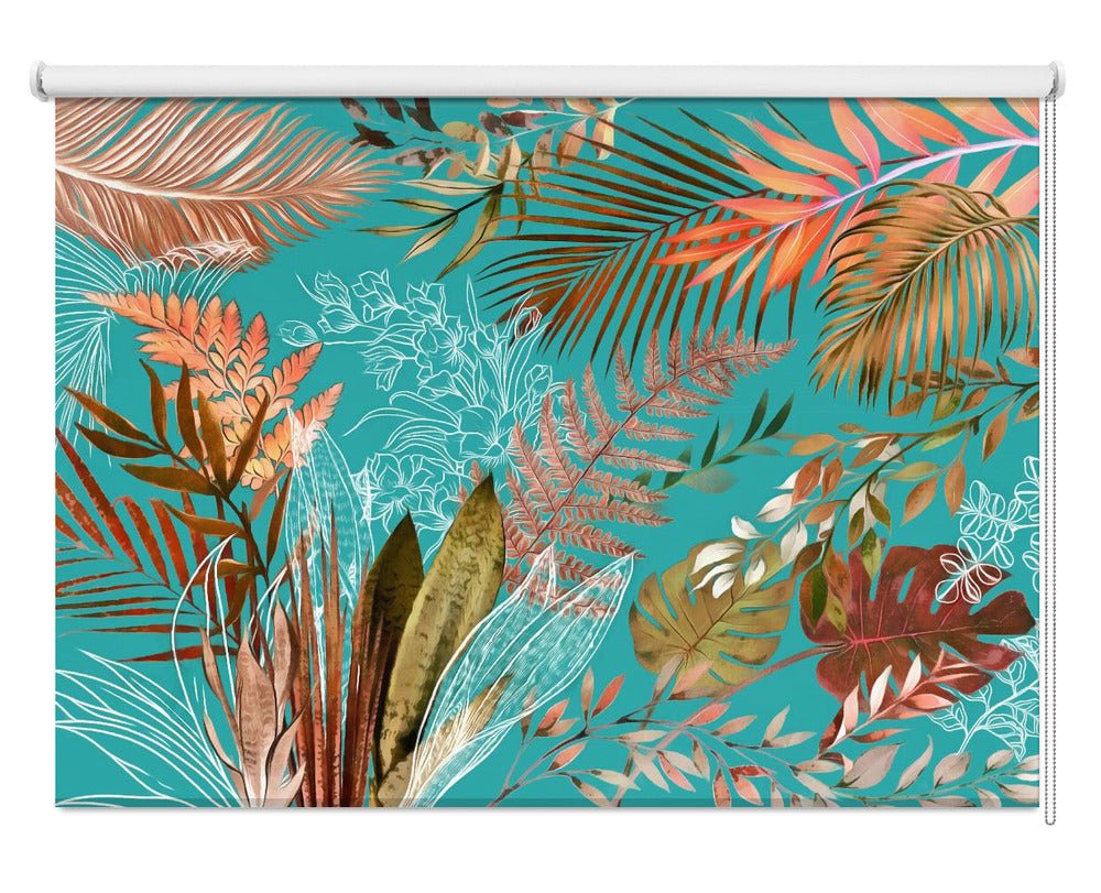 Tropical Jungle Foliage 08 Printed Picture Photo Roller Blind - 1X2584145 - Pictufy - Art Fever