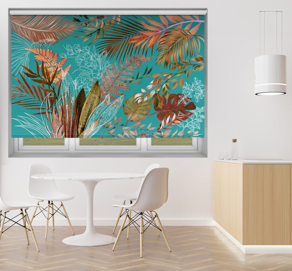 Tropical Jungle Foliage 08 Printed Picture Photo Roller Blind - 1X2584145 - Pictufy - Art Fever
