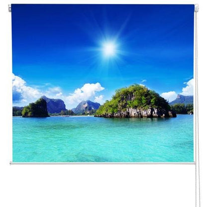 Tropical Printed Photo Picture Roller Blind - RB54 - Art Fever - Art Fever
