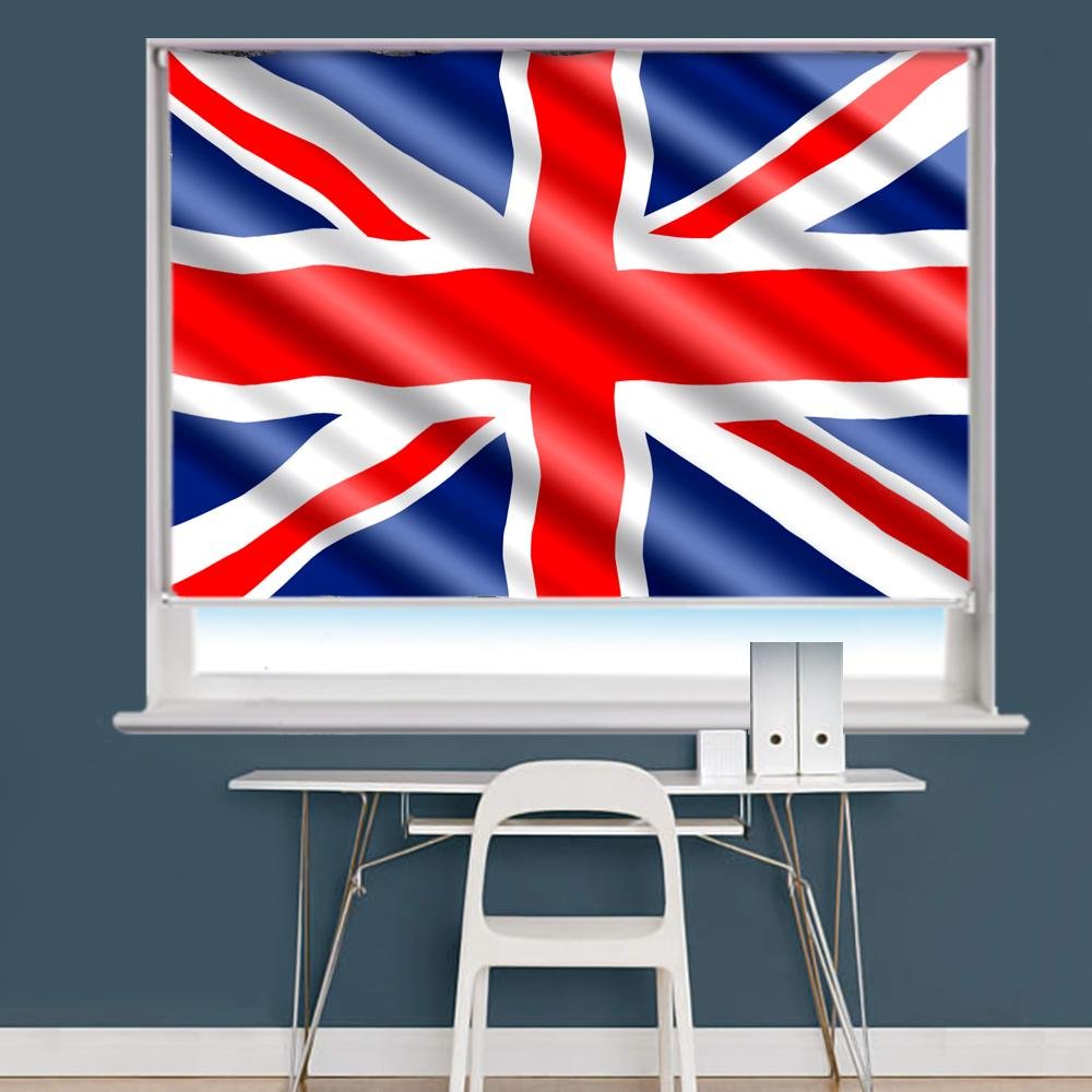 United Kingdom Flag Printed Picture Roller Blind - RB751 - Art Fever - Art Fever