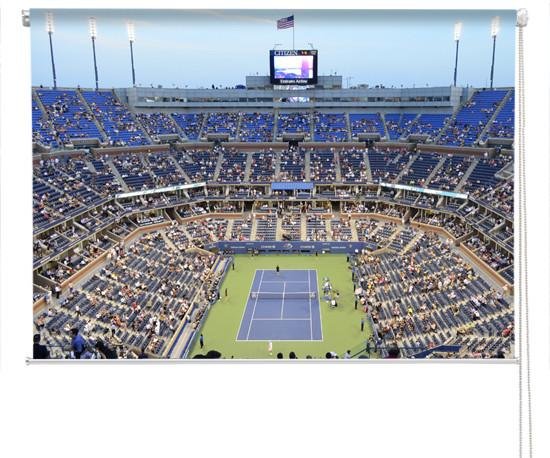 US open tennis court Printed Picture Photo Roller Blind - RB310 - Art Fever - Art Fever