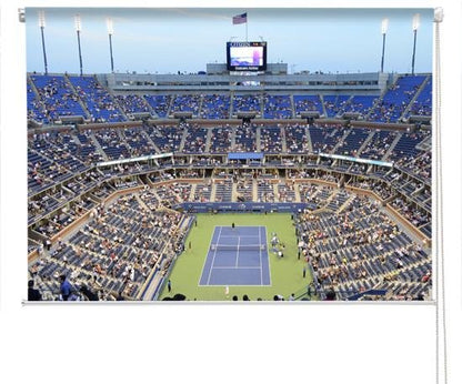 US open tennis court Printed Picture Photo Roller Blind - RB310 - Art Fever - Art Fever