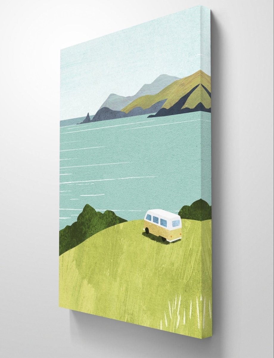 VW Camper Life Canvas Print Wall Art Picture - 1X2463929 - Art Fever - Art Fever