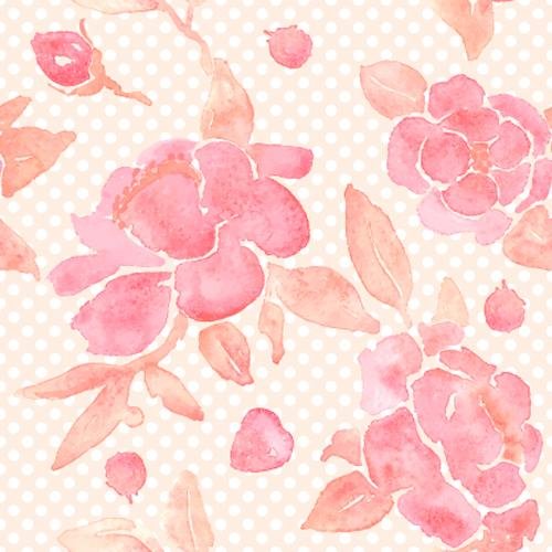 Watercolour of Pink Peony Floral Pattern Printed Picture Roller Blind - RB736 - Art Fever - Art Fever