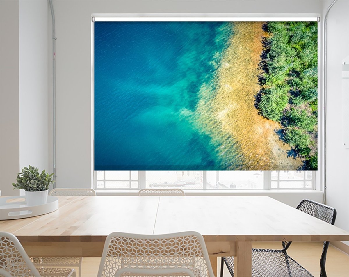 Waterfront Printed Picture Photo Roller Blind- 1X1715403 - Art Fever - Art Fever