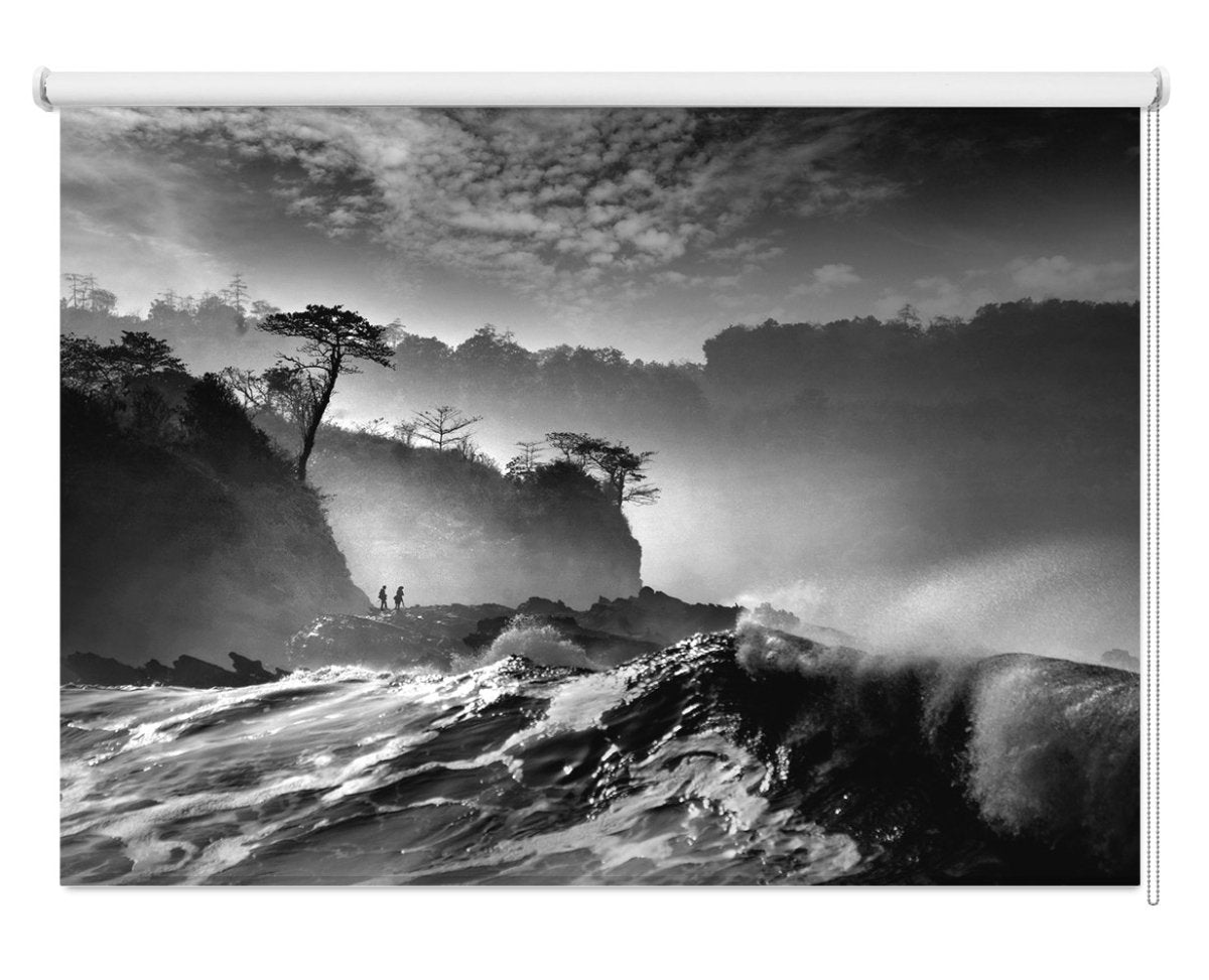 Waves Present That Morning Printed Picture Photo Roller Blind - 1X165378 - Art Fever - Art Fever