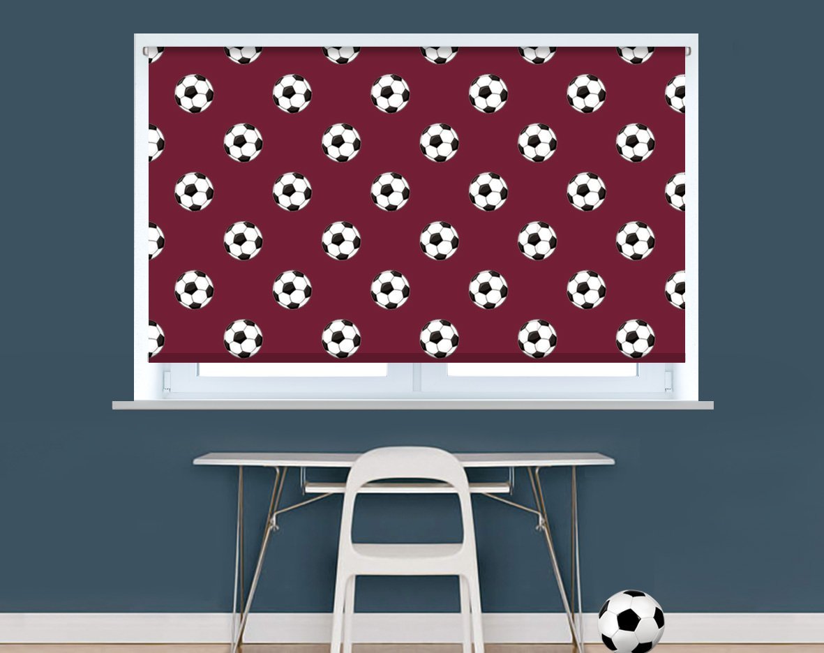 West Ham Football Pattern Image Printed Picture Photo Roller Blind - RB949 - Art Fever - Art Fever