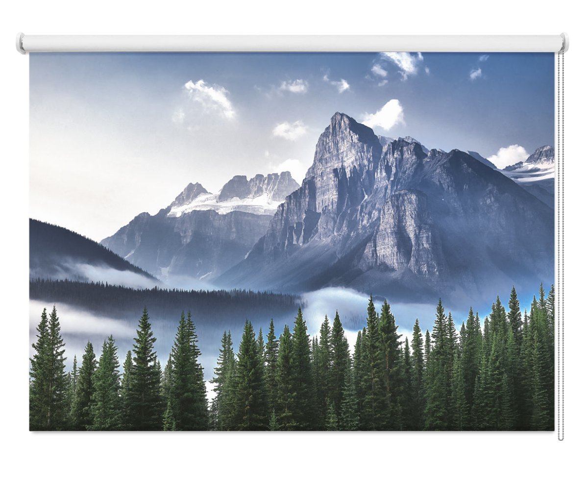 Wild and Free Mountain Landscape Printed Picture Photo Roller Blind - 1X2239026 - Art Fever - Art Fever